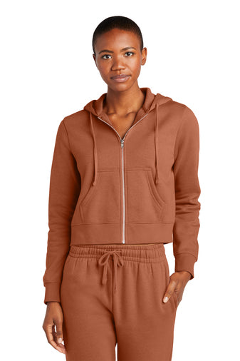 Wife Life | Waist Length Full-Zip Hoodie