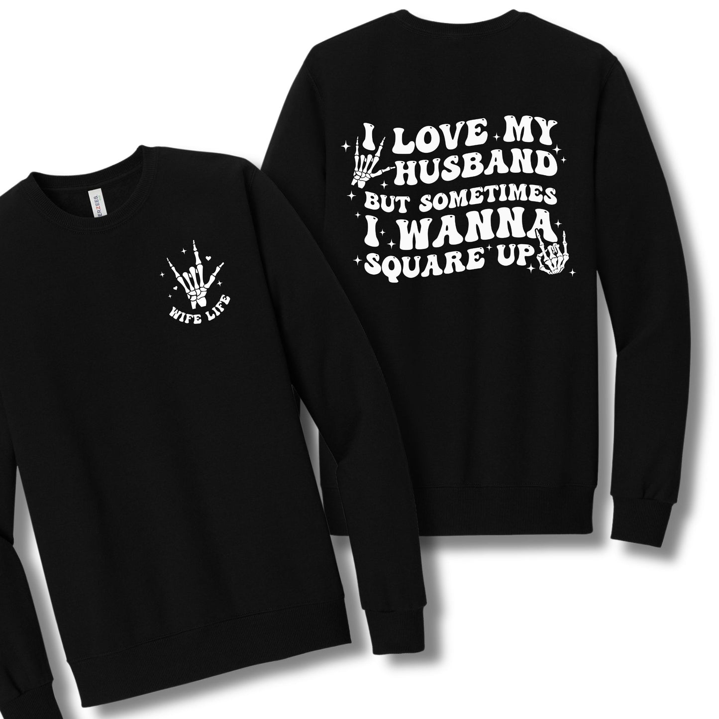 Wife Life | Crewneck Sweatshirt