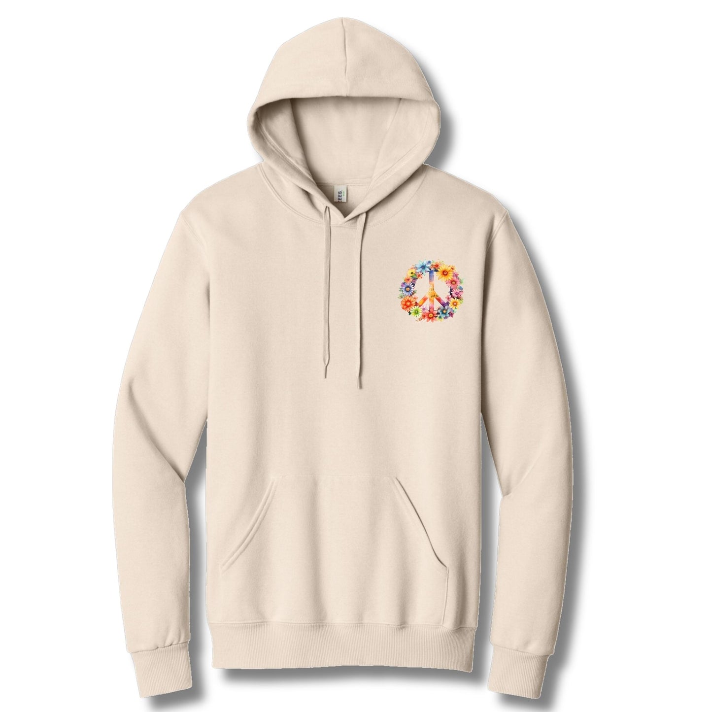 Flowered Peace | Hoodie Sweatshirt