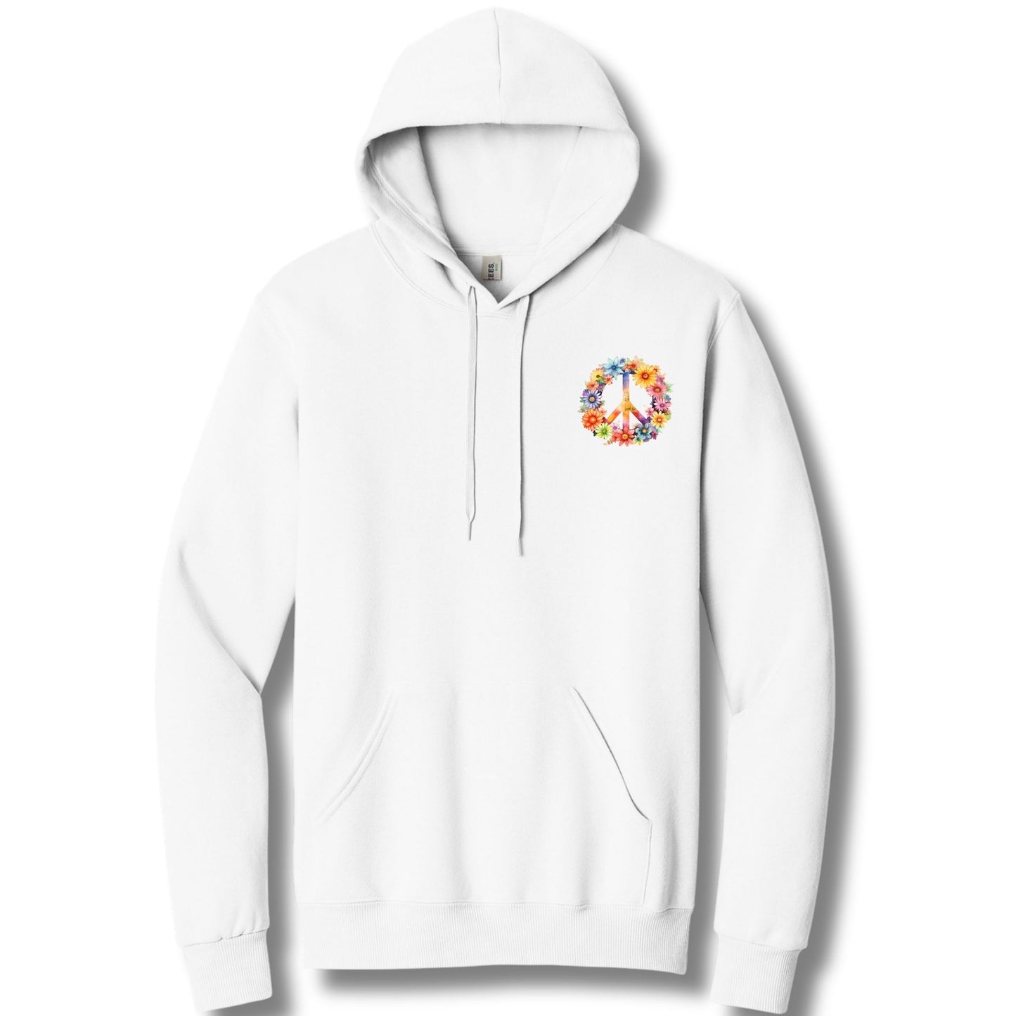 Flowered Peace | Hoodie Sweatshirt