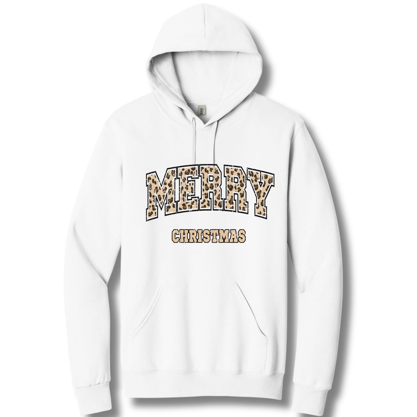 Leopard Merry Christmas | Hoodie Sweatshirt